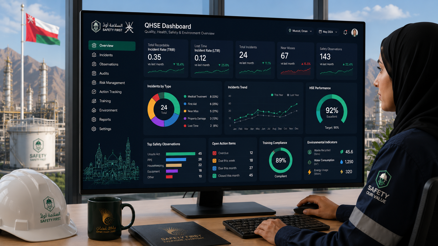 Corrective action tracking