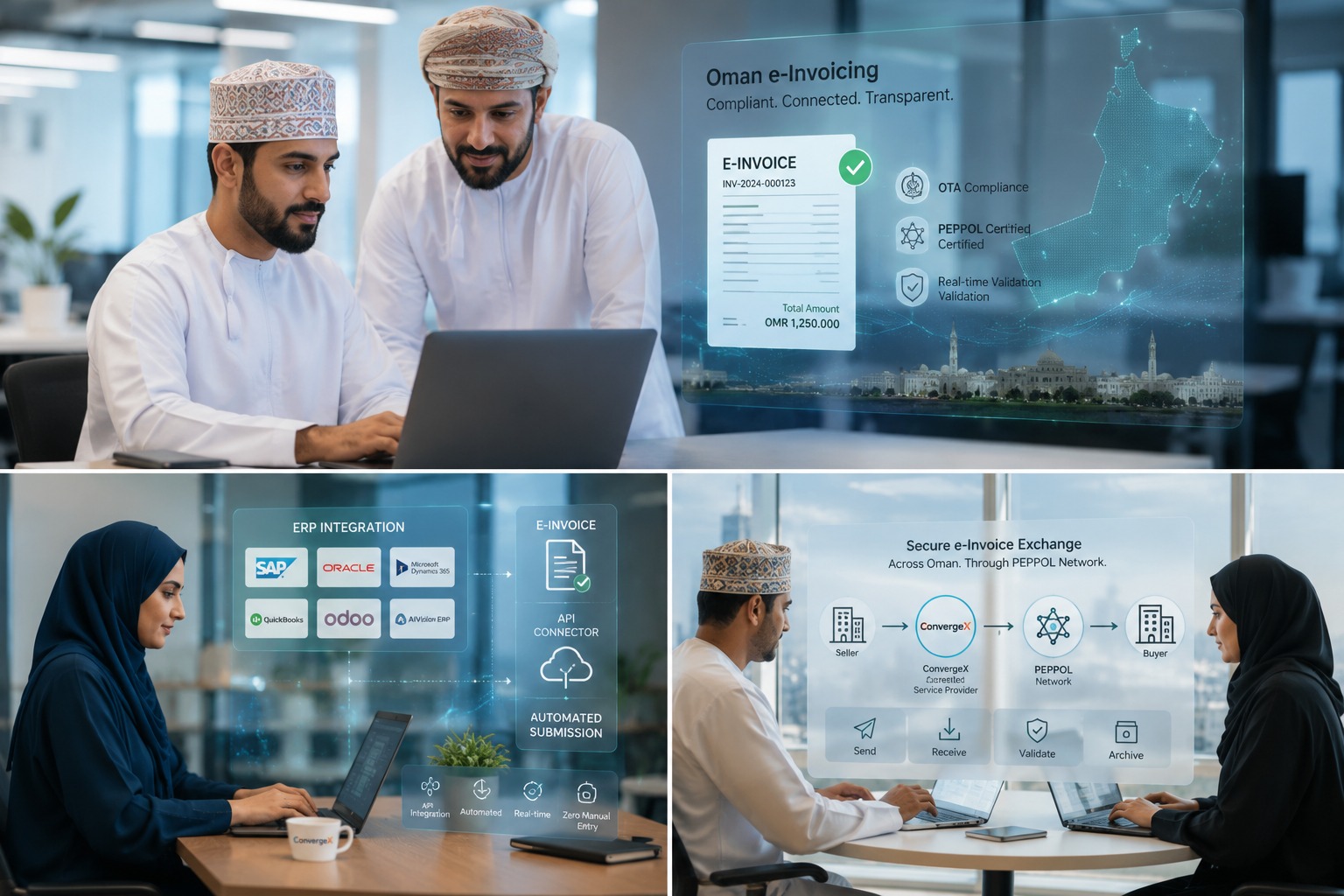 E-invoicing compliance and audit archive